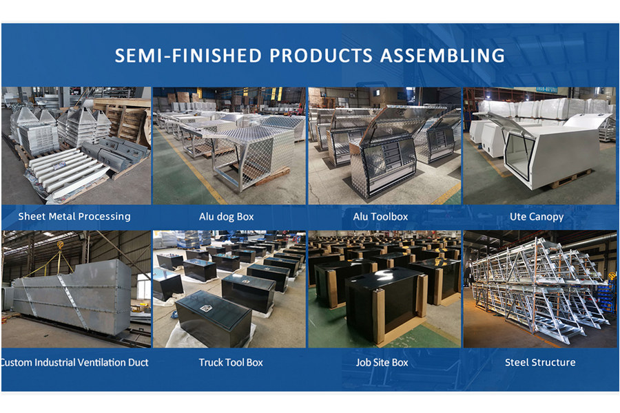 SEMI-FINSHED PRODUCTS ASSEMBLING