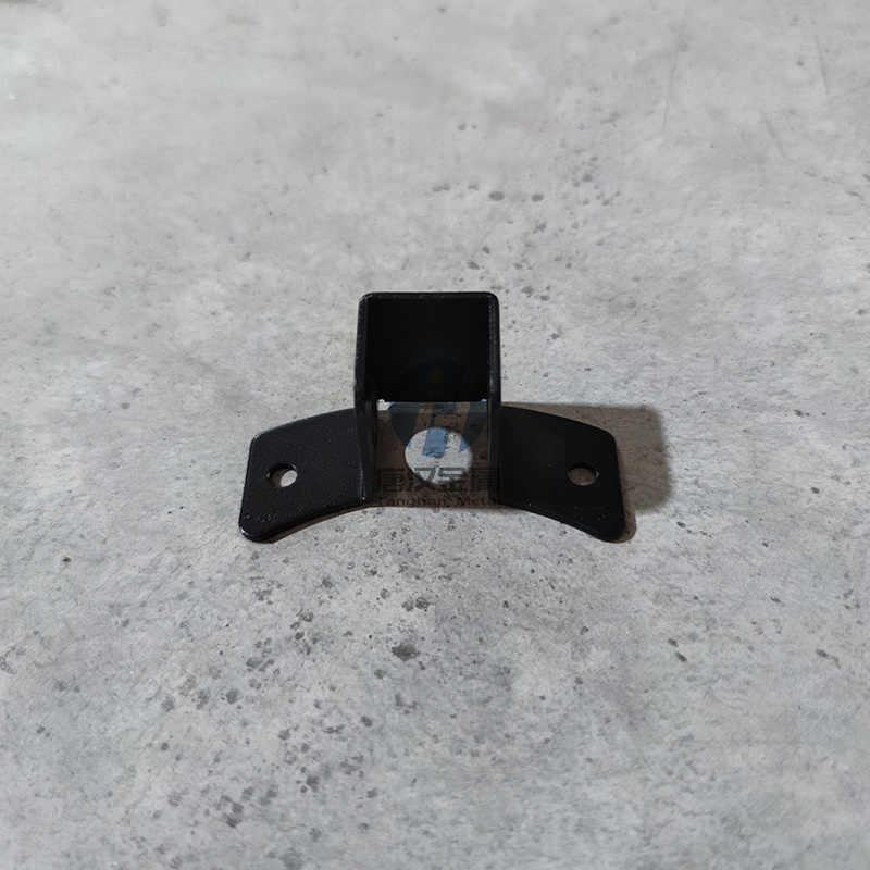 Customized Sheet Metal Iron Dismantling And Connecting Bracket, Staircase Railing Accessories