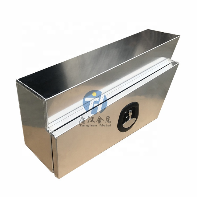 750/880mm 4WD Double Flat Aluminum Tapered Under Tray Tool Box