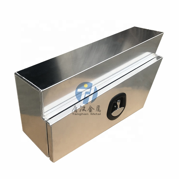 750/880mm 4WD Double Flat Aluminum Tapered Under Tray Tool Box