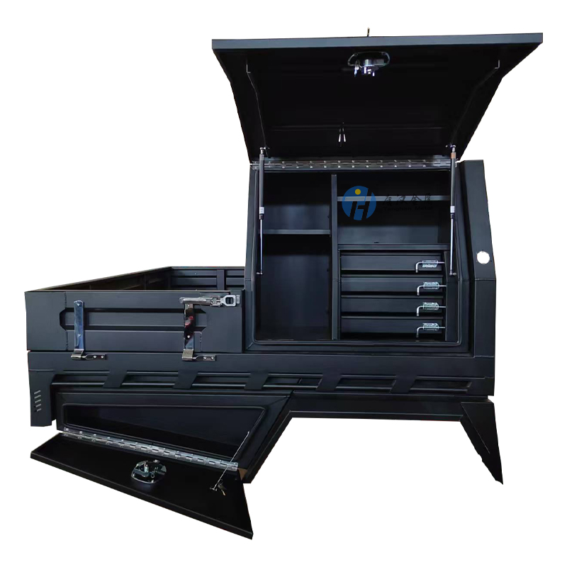 Wholesale Removeable Custom One Set Aluminum Ute Tray And Toolboxes