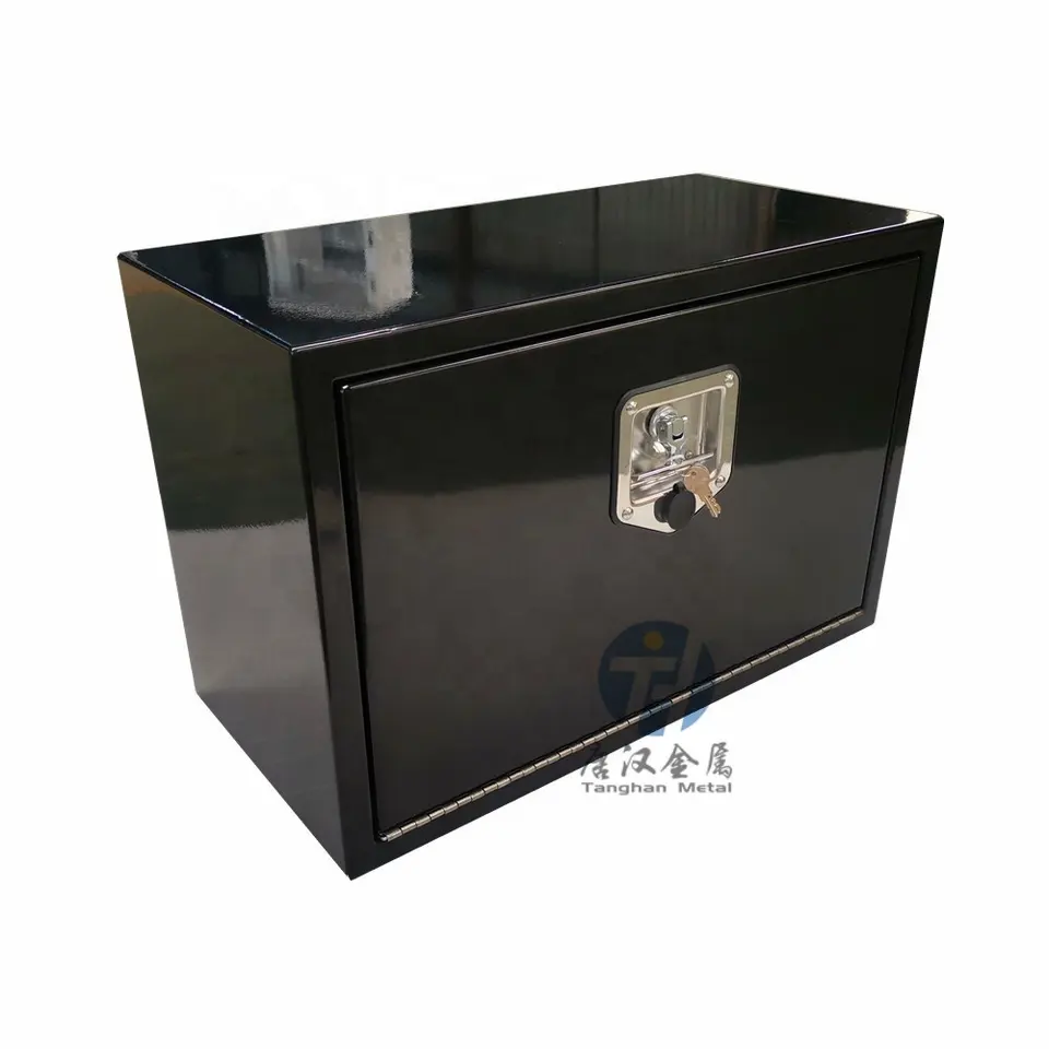 Steel Powder Coated Recessed Door Under Body Truck Tool Box