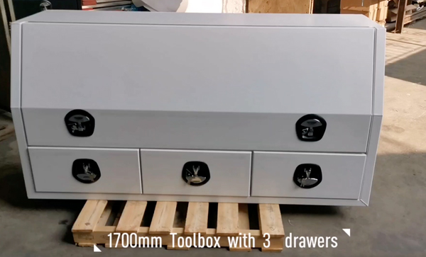 1700mm Toolbox with 3 Drawers
