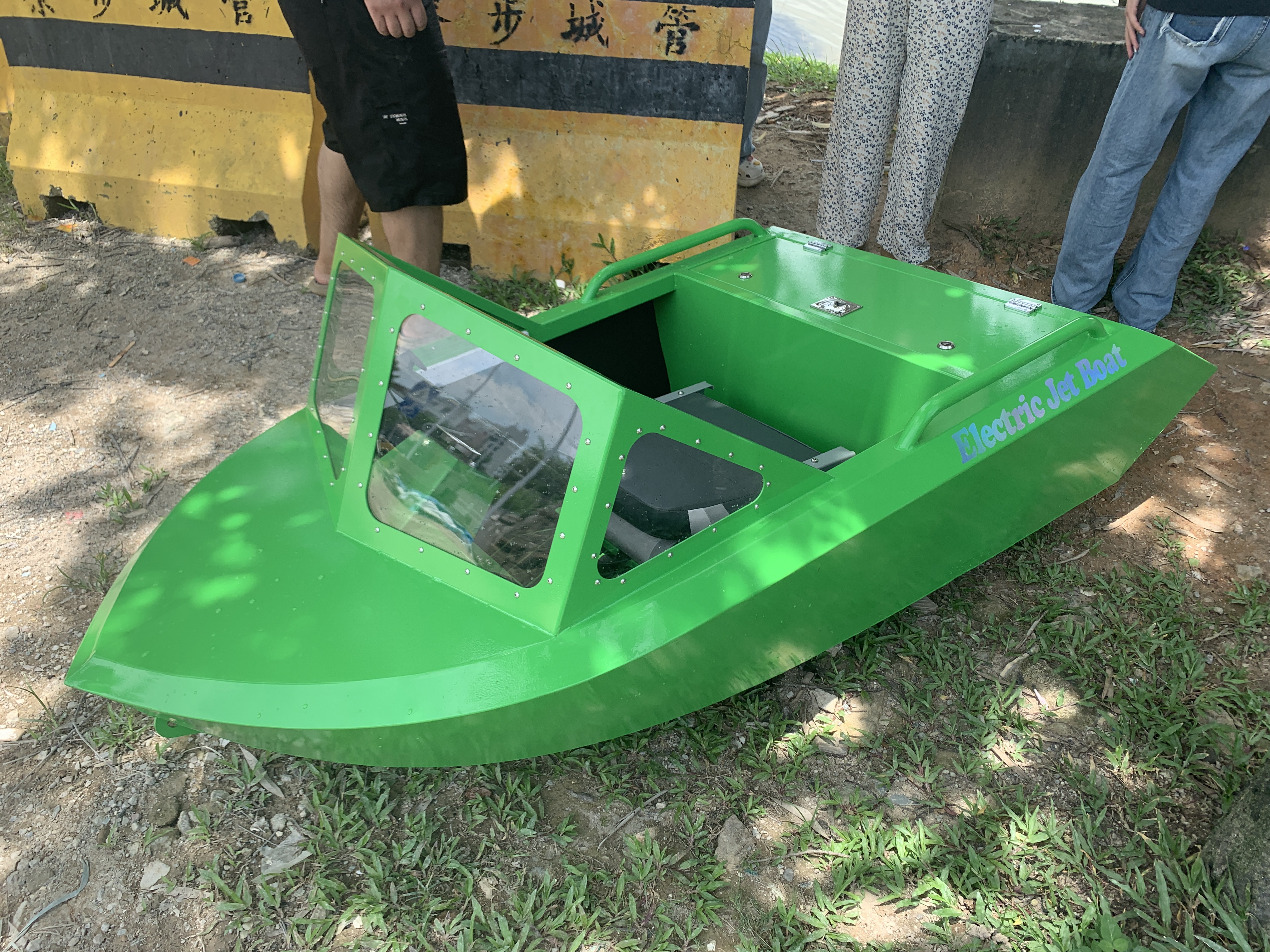 CUSTOMIZE ALUMINUM MINI JET BOAT FAST SPEED BOAT ELECTRIC JET BOAT MANUFACTURER