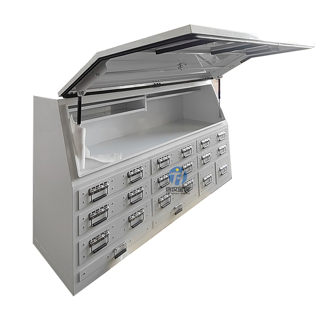 Waterproof Aluminum Tool Box With Drawers for Ute Trucks Tray And Tradesman Aluminum Side Opening Canopy