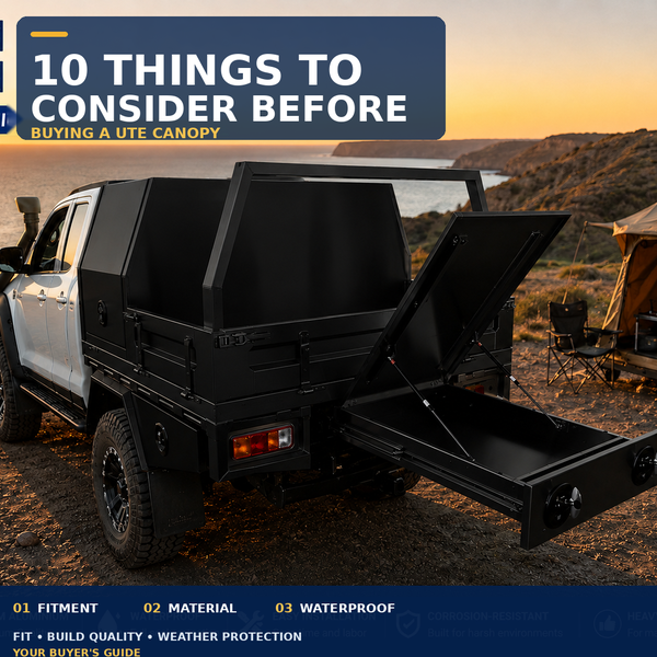 10 Things to Consider Before Buying a Ute Canopy | Ute Canopy Buying Guide