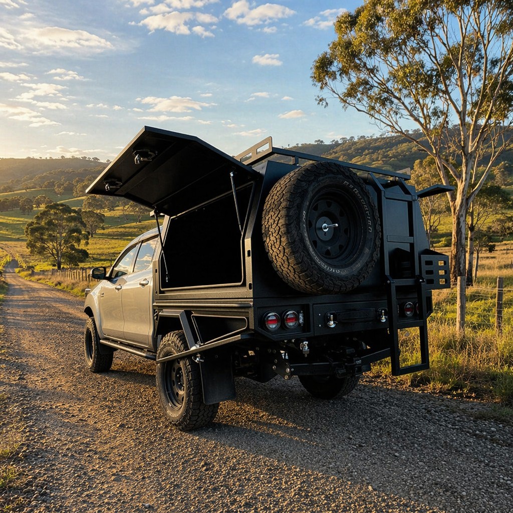 Ford Ranger with aluminum ute canopy.jpg